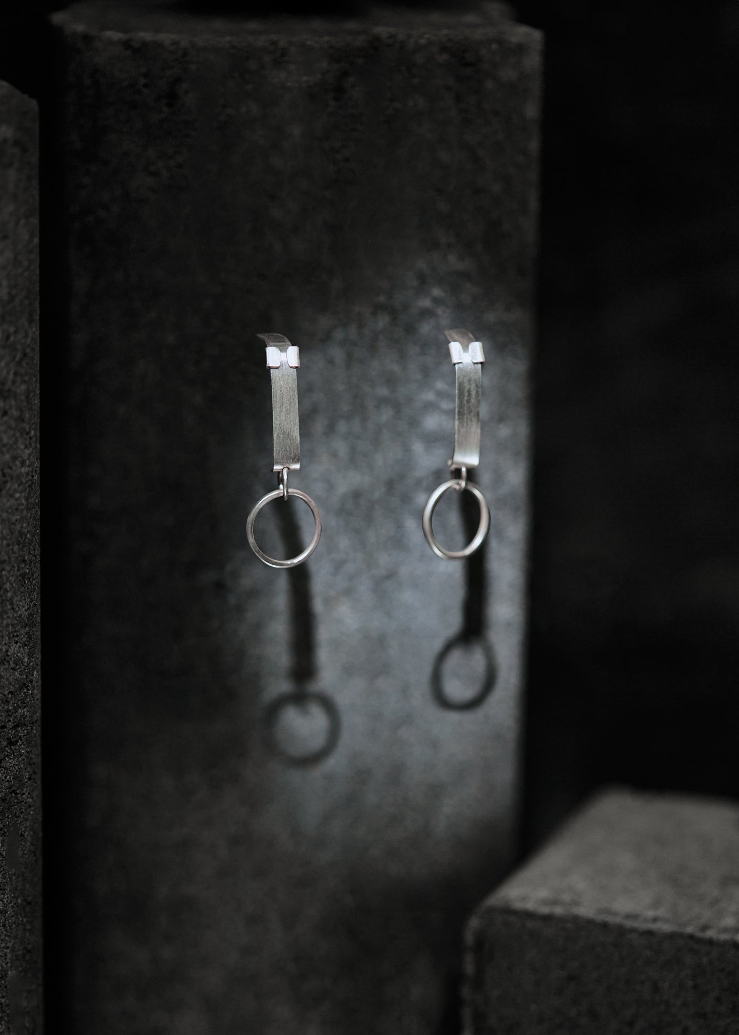 Silver earring Mayar - Product photo